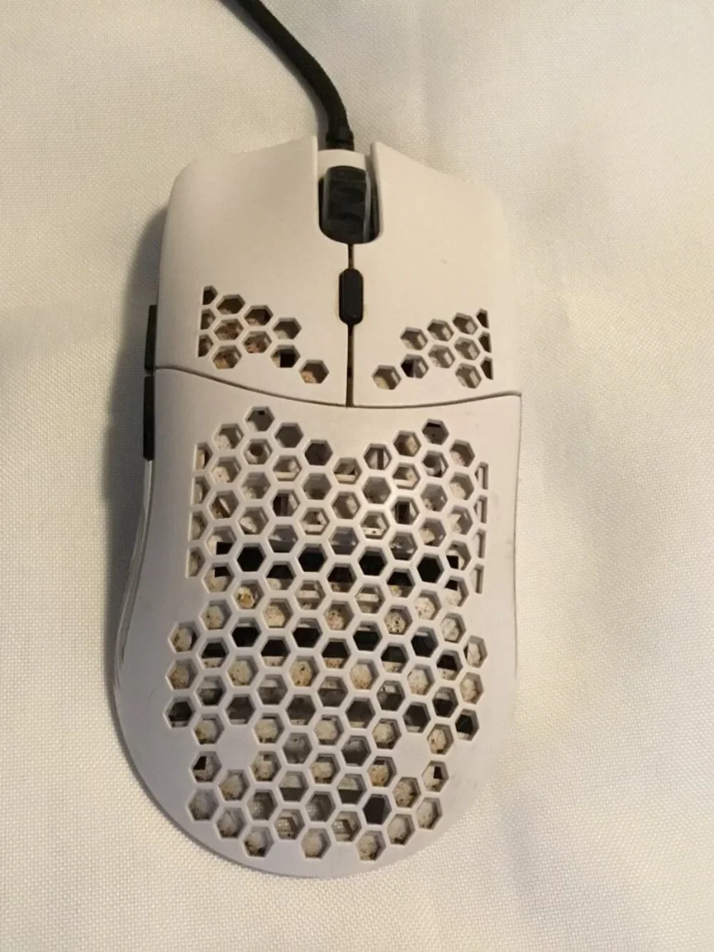 Glorious Model O2 Wired Gaming Mouse - Matte White See Video!